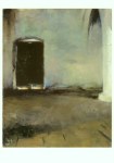 Schjerfbeck Helene; Die Tür (Alte Klosterhalle) , 1884